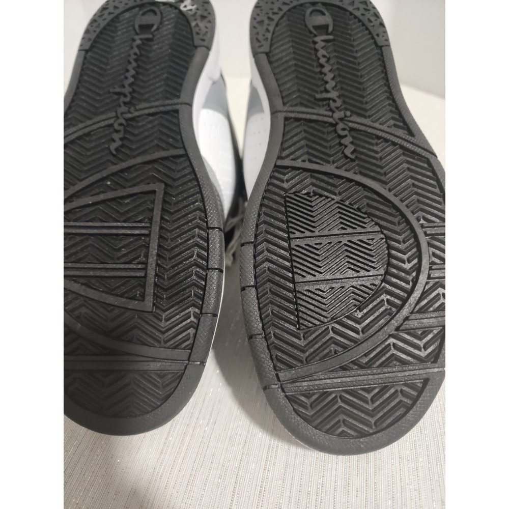 Champion 3ON3 Court High V2 Sneakers Youth Size 4 In Black Gray and Gold - Picture 5 of 5